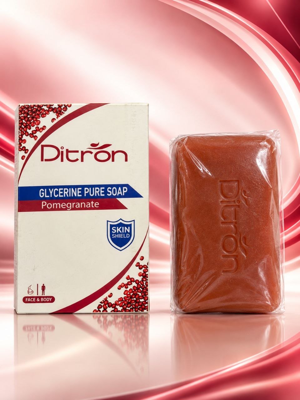 GLYCERINE PURE SOAP Pomegranate